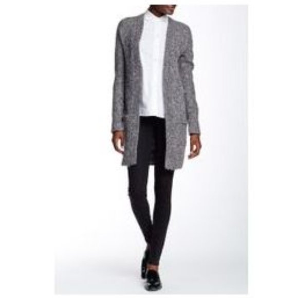 Brochu Walker Sweaters - BROCHU WALKER 100% Alpaca Open Front Cardigan sz S